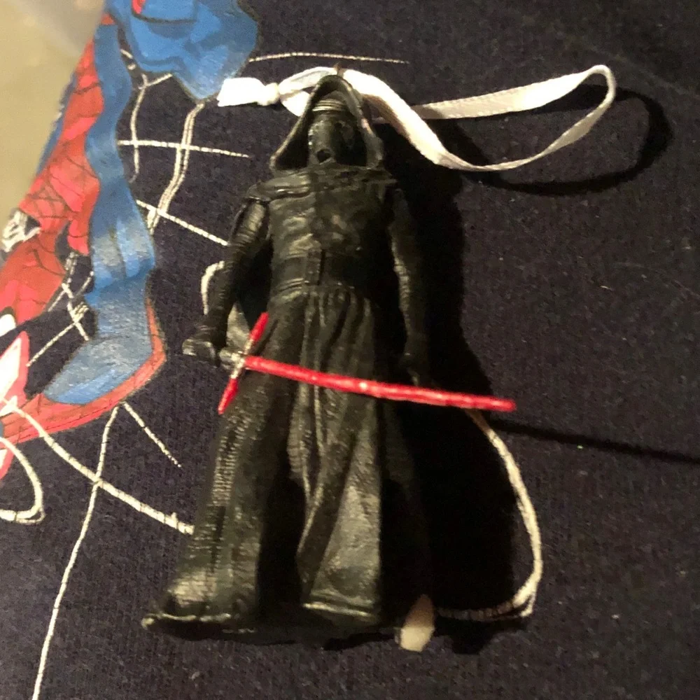 Black Sith Knight Action Figure - Red Lightsaber